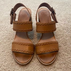 Madewell leather heel